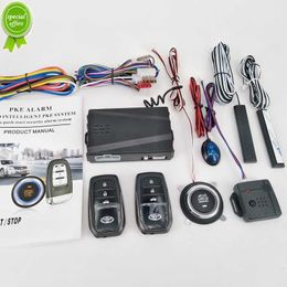 New 12V Universal Anti-theft System Remote Start Remote Control Keyless Entry Start System Car Alarm PKE Remote