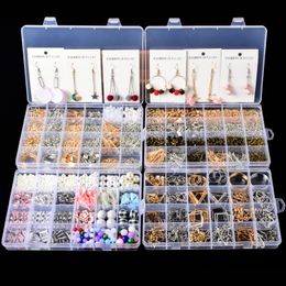 Jewelry Boxes Jewelry box Tool jewelry Making supplies Material Beads Earring Hook Pin Sets for Supplies Lobster Clasp Earrings Accessories 230515