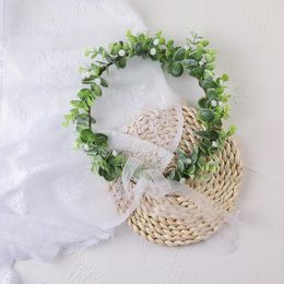 Headpieces European And American Fashion Bohemian Flower Hair Band Bride Po Headwear Seaside Travel Wreath Spot