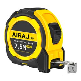 Tape Measures AIRAJ 3/5/7.5m Tape Measure Steel Tape Measure Portable Waterproof Distance Measuring Tape Thickened Precision Measuring Tools 230516