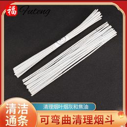 Smoking Pipes 30CM long strip high quality non shedding pipe cleaning cotton strip cigarette cleaning accessories