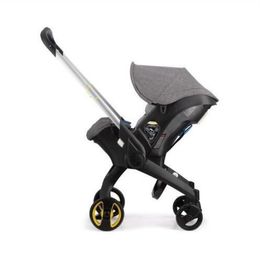 wholesale Baby Stroller brand 3 in 1 with Car Seat Baby Bassinet High Landscope Folding Baby Carriage Prams for Newborns Sell like hot cakes designer soft