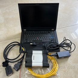 V2023 DIAGNOSTIC Tool for BMW ICOM Next Interface OBD2 Scanner Plus Soft-ware SSD HDD in t410 i7 Laptop Ready to Work