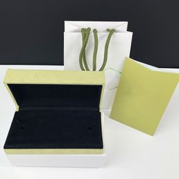 Designer Clover Brand Jewelry Box Box Orecchini Collane Braccialetti Bracciature di polvere di alta qualità Borse da regalo ES