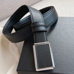 Summer Casual Belt Fashion Business Party Mens And Womens Designer Leather Cowhide Belt Width 30MM