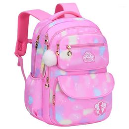 Bolsas escolares Backpack Backpack Satchel Kids Bag Princess School Sback 2 Tamanho para meninas