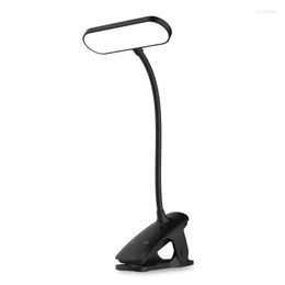 Table Lamps Clip On Light Reading Desk Flexible Gooseneck Design USB Powered Kids Gift LED For Books Durable