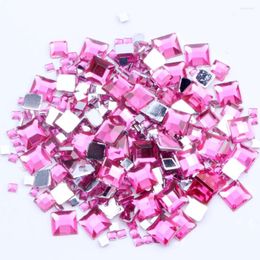 Nail Art Decorations Acrylic Rhinestones FlatBack Stone Square 2mm 10000pcs For Crafts Scrapbooking DIY Clothes Decoration