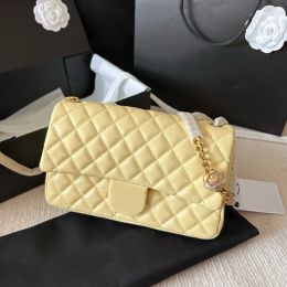 2024 Classic Diamond Quilted Flap Handbag Camellia flower chaneles chain bag square fat soft sheepskin gold metal hardware Women shoulder crossbody6