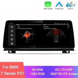 8GB 128GB 12.3'' Android Car Radio Multimedia For BMW 7 Series F01 F02 CIC NBT Multimedia Player GPS Navigation Carplay