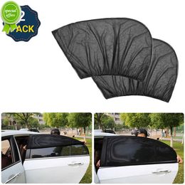 New 2PCS Car SunShade Car Styling Accessories Sun Side Window Shade Curtain Rear window Cover UV Protection Sunshade Visor