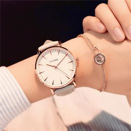 Wristwatches Simple Style Women Watches Luxury Fashion Quartz Ulzzang Brand Woman Clock Montre Femme Watch