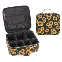 Storage Bags Not Deformed Cosmetic Case PU Leather Waterproof Makeup Organiser Women Large Professional Travel Toiletry Box Make Up Bag