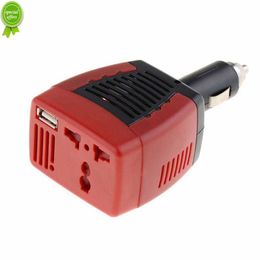 New 12V Car Power Inverter USB 2.1A 75W DC12V To AC 220V Converter Adapter With Cigarette Lighter Car Charger