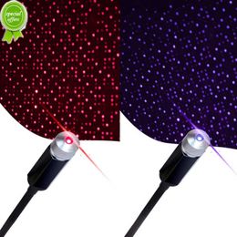 New LED Car Roof Star Light 5V USB Galaxy Star Projector Lamp Adjustable Galaxy Light for Car Roof Room Ceiling Decoration