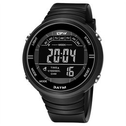 Wristwatches Resistant Digital Watches Outdoor Sport 3ATM Waterproof Alarm Clock Canlender Black Light Tough StructureWristwatches Wristwatc