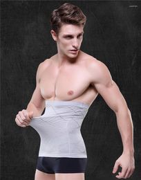 Men's Body Shapers Men Waist Cincher Corsets Slimming Bodyshapers Belly Belt High Tum Trainer Control Elastic Compression Underwear