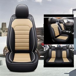 Car Seat Covers Full Set Universal For Cx4 Cx7 Atenza 6 Cx3 Cx5 Leather Auto Accessories