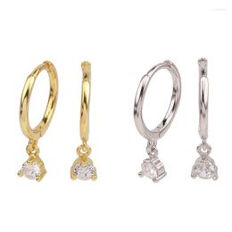 Hoop Earrings Crystal Zirconia For Women Huggies Pendant Cartilage Piercing Jewellery EH1082