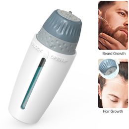24 Pins Titanium Microneedle Aqua Bottle Adjustable Length Stamp Pen Derma Bio Needle Wrinkle Remover Anti-Hair Removal Skin Care Beauty Tools
