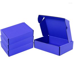 Gift Wrap 10pcs/kraft Box Wholesale Color Package Carton Small Wigs Blank 3layer Corrugated Customized Size Printed Logo