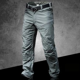 Men's Pants Tactical Pants Black Mens Cargo Pants Trekking Male Jogger Casual Trousers Man Hiking Military Sweatpants Streetwear 230516