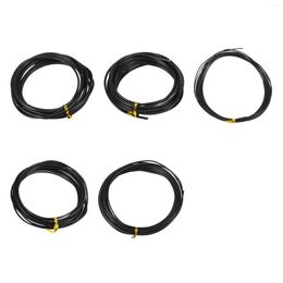 Jewelry Pouches Anodized Aluminum Bonsai Training Wire 5-Size Set-1.0Mm 1.5Mm 2.0Mm 2.5Mm 3.0Mm(147 Feet )- Your Color(5 Sizes Black)