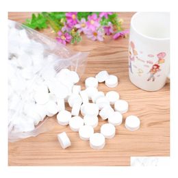 Towel Mtipurpose 500Pcs/Pack Compressed Biodegradable Cam Wipes Toilet Paper Tablets Reusable For Travel Home Beauty And Drop Delive Dhubz