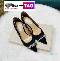 Dress shoes party sandal high heels stiletto heel Love 100 85 20SS Linen Crysal Pearl embellished luxury leather shoes