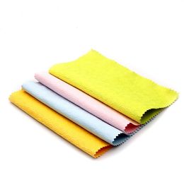 180mm*150mm 100 Piece Microfiber Glasses Cleaning Cloths Household Cleaning Tools For All LCD Screens Tablets Lenses and Other Delicate Surfaces SN6895
