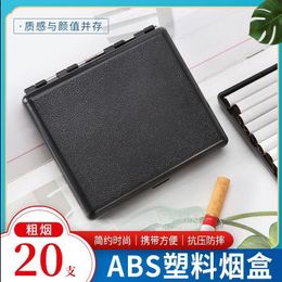 Smoking Pipes 20 Clip Cigarette Boxes Plastic Protective Sealed Compression Resistant Portable Thick and Thin Men's