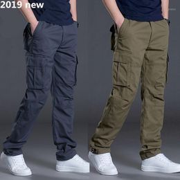 Men's Pants 2023 Tactical Men Army Black Cotton Ix9 Zipper Streetwear Autumn Overalls Cargo Style1