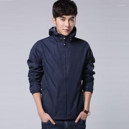 Men's Jackets Jacket Sports Outdoor Leisure Windproof Men Windbreaker Motorcycle Bomber Waterproof Men's Clothing