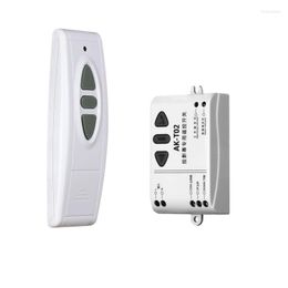 Switch AK-T02 AC 220V Motor Wireless Remote Control UP Down Stop Tubular Controller Forward Reverse TX RX Latched
