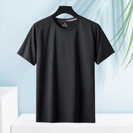 Men's T-Shirts Quick-Dry GYM Sports Streetwear Fashion Oversized 8XL T Shirt Japan Style Black Summer Short Sleeves Top Tees Tshirt P230516 nice