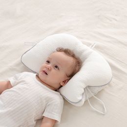 Pillows Anti-eccentric Head Baby Shaping Pillow Cotton Anti-fall Artifact born Correction Children Infant Accessories Bedding 230516