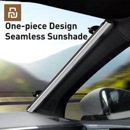 Accessories Youpin Baseus Car Sunshade Retractable Windshield Automatic sunshade curtain Car Front Window Foldable Windshield Sun Shade