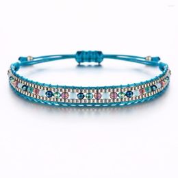 Strand ZOSHI Multi Colour Bohemian Style Good Lucky Charm Tibetan Bracelets & Bangles For Women Men Handmade Knots Rope Bracelet