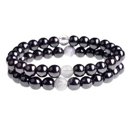 Beaded Agate Bracelet Tibetan Buddhism Meditation Mens Elastic Mature Temperament Jewellery Drop Delivery Bracelets Dhldp