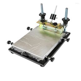 450x600mm Fingerprint Table Manual Screen Printing Machine Print Equipment Four Types Of Precision