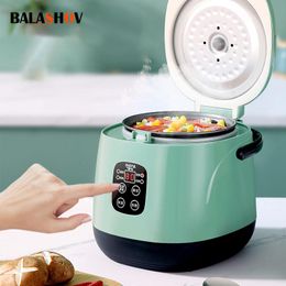 Appliances 1.2L Mini Smart Rice Cooker Multifunction Small NonStick Cooker Ricecooker 12 People Household multifunction Electric Cooking