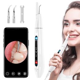 Other Oral Hygiene Visual Electric Ultrasonic Dental Wifi Camera Calculus Oral Tartar Remover Tooth Stain Cleaner Teeth Whitening Oral Care 230516