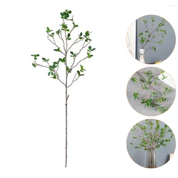 Decorative Flowers Party Decors Artificial Floral Bouquets Eucalyptus Leaf Branch Para De Mujer Interior Stem Eucalytus Picks