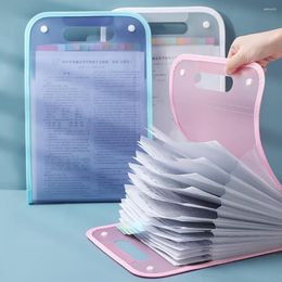 Storage Bags File Bag Transparent Large Capacity Waterproof Classified Storing Portable A4 Test Paper Pouch Document Daily Use