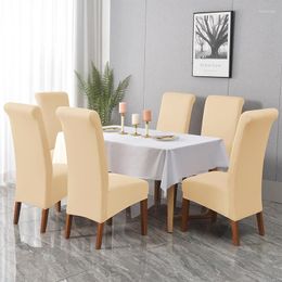 Chair Covers Elastic High Back Universal Elasticity Cover XL Size Dining Room Kitchen Office Home