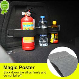 New Car Trunk Organiser Elastic Fixing Belt Storage Bag Tapes Fire Extinguisher Fixing Belt Strap Vehicle Accessories