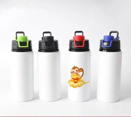 sublimation 20oz straight kids bottle tumbler Aluminium sippy cup Leak Proof Sports water bottle for Camping Travel Office Outdoor tt0516