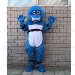 Halloween Blue Turtle Mascot Costume Simulation Customization Animal theme character Carnival Adults Birthday Party Fancy Outfit