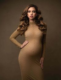 Maternity Dresses Body Rhinestones Crystal Women Bodysuit Sexy Mesh Long Maxi Maternity Dress Pregnant Drill Baby Shower Bodycon Po Shoot 230516