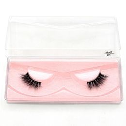 False Eyelashes Half Hand Up Natural Long Mink Lashes Cruelty Free Crisscross Fake Thick Soft EyelashesFalse